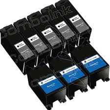 Compatible Dell P513/V313/515/715W Inkjet Combo Pack (5-BLK/3-CLR) (Series 21) (5B3CS21)