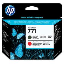 HP NO. 771 Matte Black/Red Printhead (CE017A)