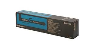 Kyocera Mita TASKalfa 6550/7551ci Cyan Toner Cartridge (30000 Page Yield) (TK-8707C) (1T02K9CUS0)