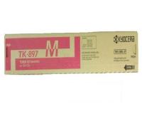 Kyocera Mita FS-C8020/8025/8520/8525 Magenta Toner Cartridge (6000 Page Yield) (TK-897M) (1T02K0BUS0)