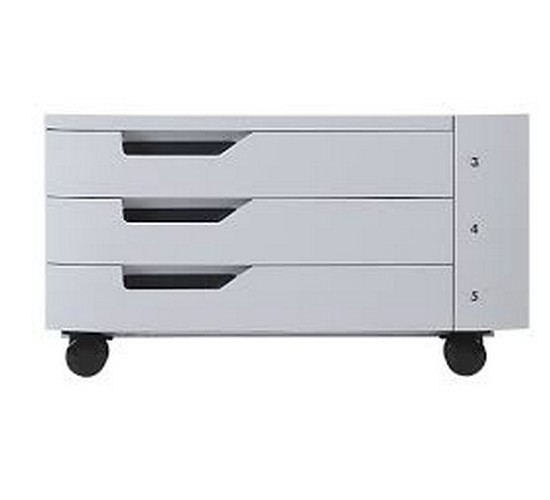 Refurbish HP Color LaserJet CP-6015 Series 3 X 500-sheet Feeder W/Cabinet (CB474A)