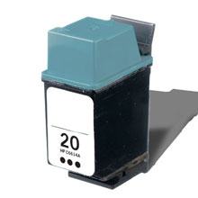 Compatible HP NO. 20 Black Inkjet (500 Page Yield) (C6614DN)
