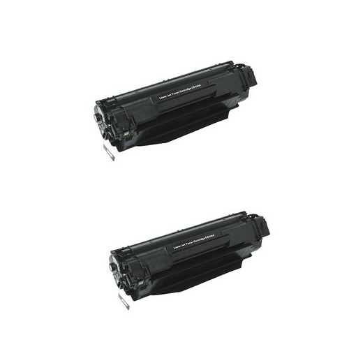 MICR HP LaserJet P1505 Toner Cartridge (2/PK-2000 Page Yield) (NO. 36A) (CB436D)