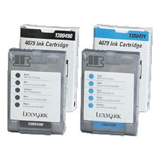 Lexmark 4079 Cyan Inkjet (100 Page Yield) (1380491)