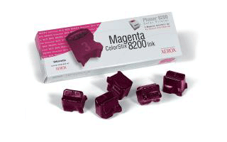 Tektronix-Xerox Phaser 8200 Magenta Solid Ink Sticks (5/PK-7000 Page Yield) (016-2046-00)