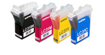Brother MFC-3220/3320/3820 Yellow Inkjet (400 Page Yield) (LC-31Y)