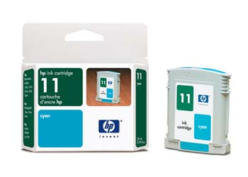 HP NO. 11 Cyan Inkjet (1750 Page Yield) (C4836AN)