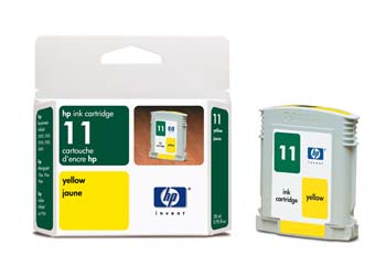 HP NO. 11 Yellow Inkjet (1750 Page Yield) (C4838AN)