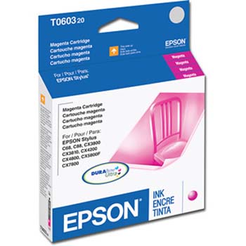 Epson Stylus C68/88 Magenta Inkjet (540 Page Yield) (T060320)