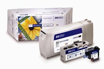 HP NO. 83 UV Black Printhead Value Pack (Printhead/Inkjet/Cleaner) (C5000A)