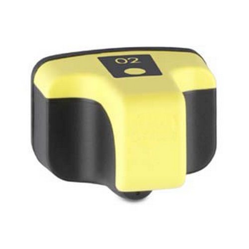 HP NO. 02 Yellow Inkjet With Vivera Ink (2/PK-500 Page Yield) (CD998FN)