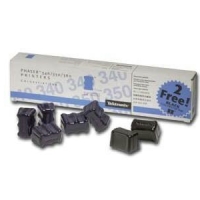 Tektronix-Xerox Phaser 340/350/360 Solid Ink Sticks (5 Cyan/2 Black) (5860 Page Yield) (016-1759-00)