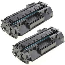 Compatible HP LaserJet Pro M401/425 Toner Cartridge (2/PK-6900 Page Yield) (NO. 80X) (CF280XD)