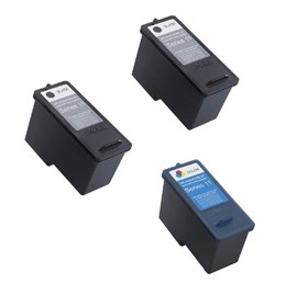 Compatible Dell A948/V505W Inkjet Combo Pack (2-BLK/1-CLR) (Series 11) (2B1C948)