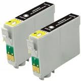 Remanufactured Epson NO. 125 Black Inkjet (2/PK-265 Page Yield) (T125120-D2)