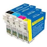 Remanufactured Epson NO. 127 Inkjet Combo Pack (BK/C/M/Y) (T127120-BCS)