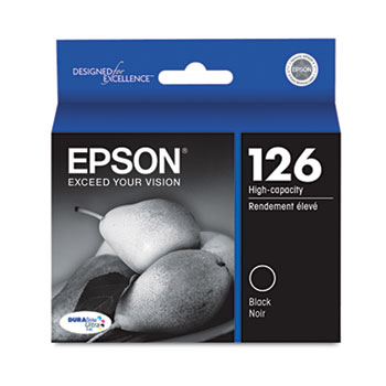 Epson NO. 126 Black Inkjet (740 Page Yield) (T126120)