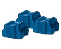 Media Sciences MS85C3 Cyan Solid Ink Sticks (3/PK-3000 Page Yield) - Equivalent to Xerox 108R00669