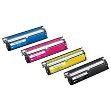 Compatible Epson AcuLaser C900/C1900 Toner Cartridge Combo Pack (BK/C/M/Y) (C13S051110)