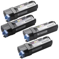 Media Sciences MDA4009MP Toner Cartridge Combo Pack (BK/C/M/Y) - Equivalent to Dell 21354AL