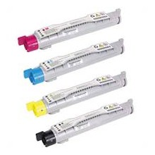 Media Sciences MS510BCMY Toner Cartridge Combo Pack (BK/C/M/Y) - Equivalent to Dell 4BC5100