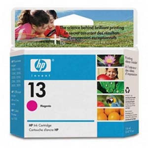 HP NO. 13 Magenta Inkjet (430 ML-1200 Page Yield) (C4816A)