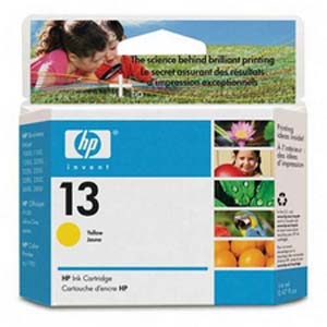 HP NO. 13 Yellow Inkjet (430 ML -1200 Page Yield) (C4817A)