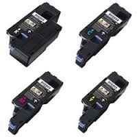 Compatible Dell C1660W Toner Cartridge Combo Pack (BK/C/M/Y) (BCMYC1660)
