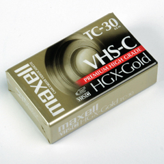 Maxell 30 Minutes TC-30 VHS Tape (203010)