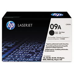 HP LaserJet 5Si/8000 Toner Cartridge (15000 Page Yield) (NO. 09A) (C3909A)
