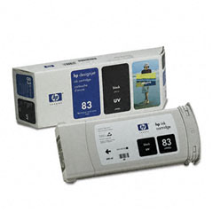 HP NO. 83 UV Black Inkjet (680 ML) (C4940A)