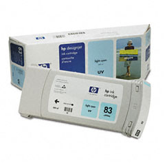 HP NO. 83 UV Light Cyan Inkjet (680 ML) (C4944A)