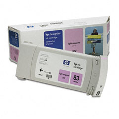 HP NO. 83 UV Light Magenta Inkjet (680 ML) (C4945A)
