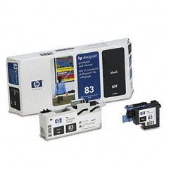 HP NO. 83 UV Black Printhead With Cleaner (C4960A)