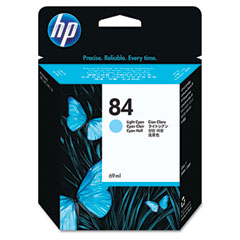 HP DesignJet 10/20/50/120 Light Cyan Inkjet (69 ML) (NO. 84) (C5017A)