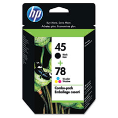 HP NO. 45/78 Inkjet Combo Pack (Black/Color) (C8788FN)