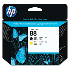 HP NO. 88 Black/Yellow Printhead (C9381A)