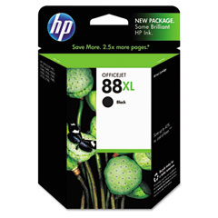 HP NO. 88XL Black Inkjet (2450 Page Yield) (C9396AN)