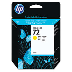 HP NO. 72 Yellow Inkjet (69 ML) (C9400A)