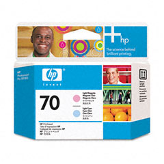 HP NO. 70 Light Magenta/Light Cyan Printhead (C9405A)