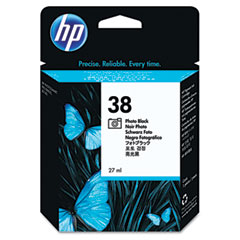 HP NO. 38 Photo Black Inkjet(27ML-1410 Photos) (C9413A)