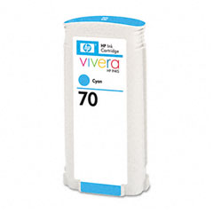 HP NO. 70 Cyan Inkjet (130 ML) (C9452A)