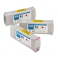 HP NO. 91 Magenta Inkjet (3/PK-775 ML) (C9484A)