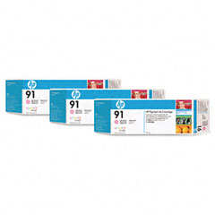 HP NO. 91 Light Magenta Inkjet (3/PK-775 ML) (C9487A)
