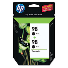 HP NO. 98 Black Inkjet (2/PK-420 Page Yield) (C9514FN)