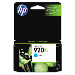 HP NO. 920XL Cyan Inkjet (700 Page Yield) (CD972AN)