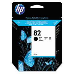 HP NO. 82 Black Inkjet (69 ML) (CH565A)