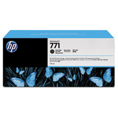 HP NO. 771 Matte Black Inkjet (3/PK-775 ML) (B6Y39A)