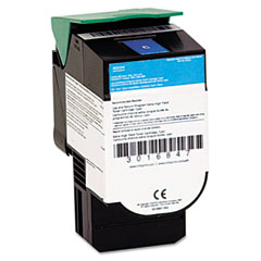 IBM InfoPrint Color 1824/1826MFP Cyan Return Program Extra High Yield Toner Cartridge (4000 Page Yield) (39V2431)