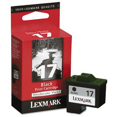 Lexmark NO. 17 Black Inkjet (205 Page Yield) (10N0017)